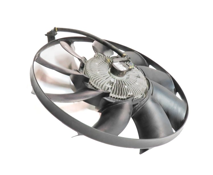 Thumbnail 3: 13-16 RANGE ROVER SPORT (L405 L494) CONDENSER ELECTRIC COOLING FAN w/ CLUTCH