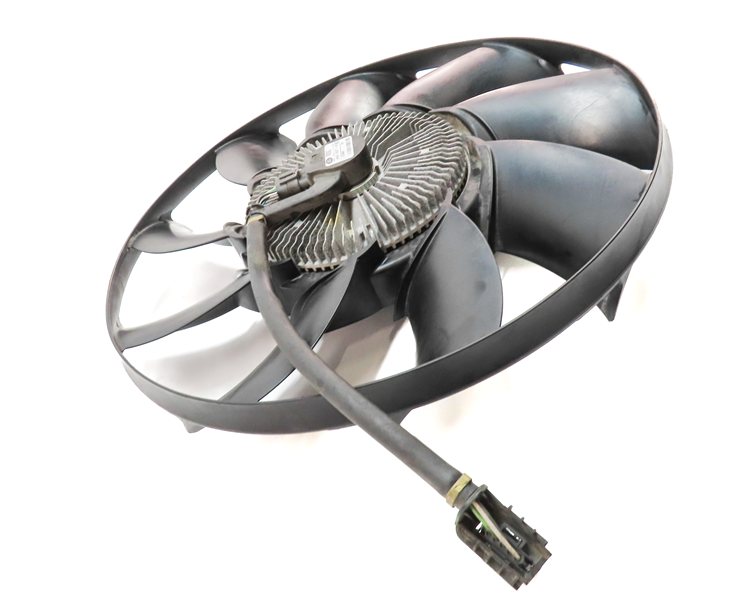 Thumbnail 4: 13-16 RANGE ROVER SPORT (L405 L494) CONDENSER ELECTRIC COOLING FAN w/ CLUTCH