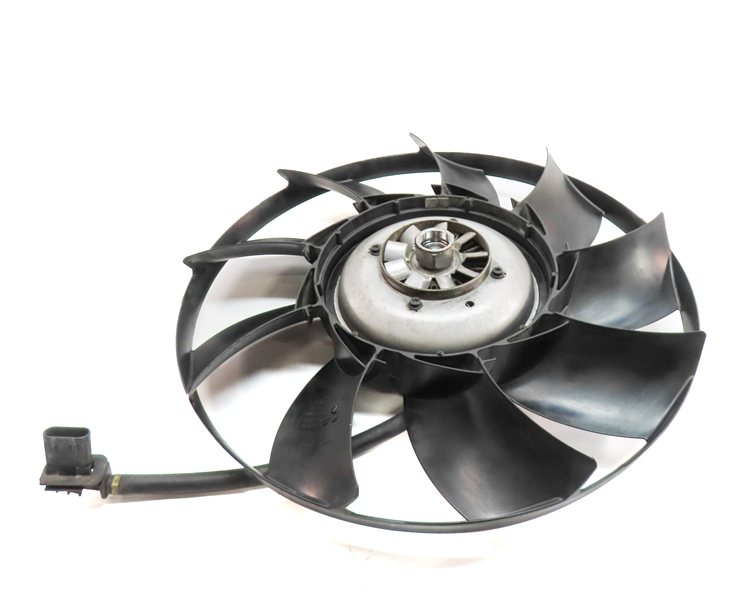Thumbnail 5: 13-16 RANGE ROVER SPORT (L405 L494) CONDENSER ELECTRIC COOLING FAN w/ CLUTCH