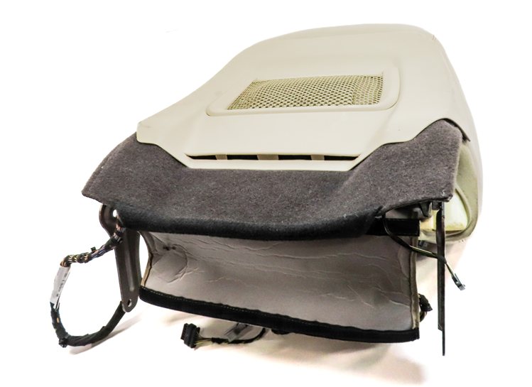 Thumbnail 11: 2016 ROVER SPORT (L494) FRONT RIGHT UPPER HEAT VENT MEMORY SEAT CUSHION (Almond)