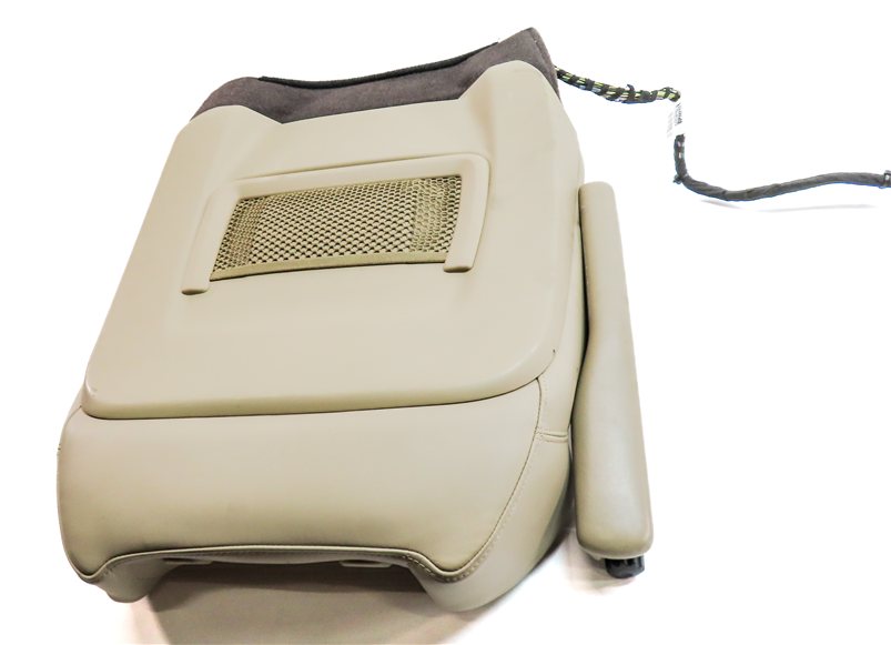 Thumbnail 8: 2016 ROVER SPORT (L494) FRONT RIGHT UPPER HEAT VENT MEMORY SEAT CUSHION (Almond)