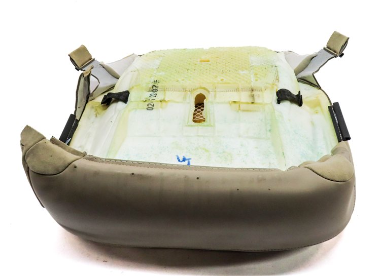 Thumbnail 6: 2016 ROVER SPORT (L494) FRONT LEFT LOWER HEAT VENT MEMORY SEAT CUSHION (Almond)