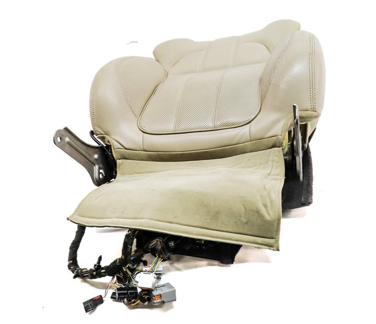 Thumbnail 2: 2016 ROVER SPORT (L494) FRONT LEFT UPPER HEAT VENT MEMORY SEAT CUSHION (Almond)