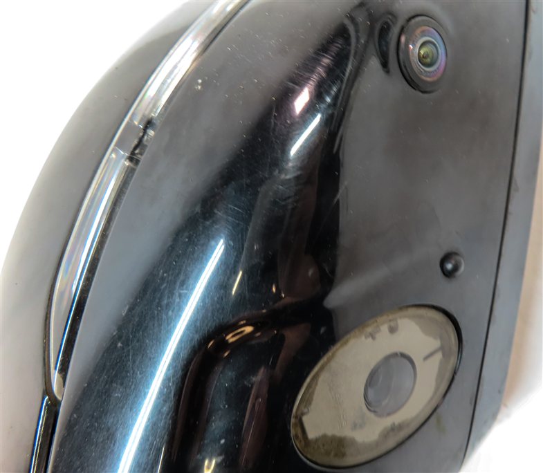 Thumbnail 11: 16-17 ROVER SPORT L494 LEFT PFOLD MEM BLIND SPOT CAMERA DOOR MIRROR (Quartzite)