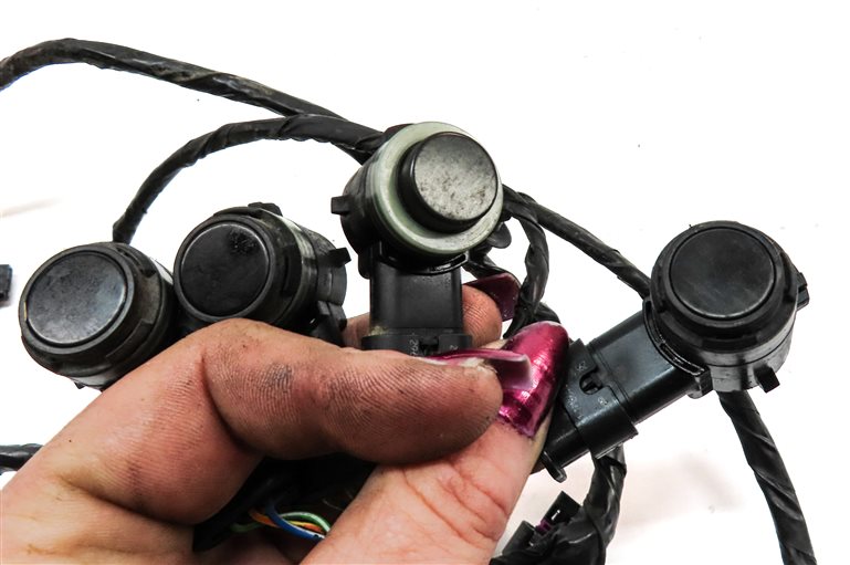 Thumbnail 4: 17 ROVER DISCOVERY SPORT L550 REAR PARK ASSIST PDC DISTANCE CONTROL SENSOR SET/4