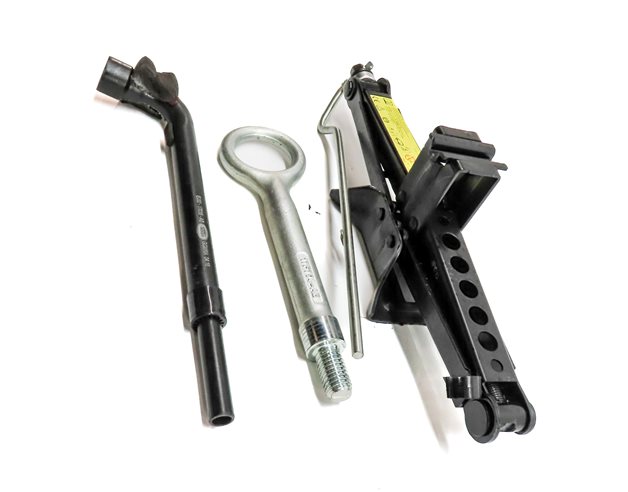 Thumbnail 4: 15-23 LAND ROVER DISCOVERY SPORT L550 TIRE SCISSOR JACK w/ TOW EYE & LUG WRENCH