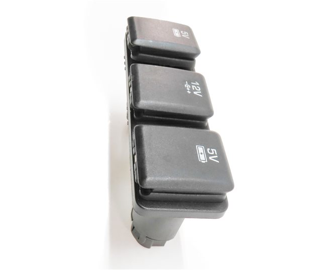 Thumbnail 4: 2016 LAND ROVER DISCOVERY SPORT (L550) USB 12V POWER SOCKET PLUG PANEL