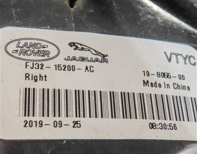 Thumbnail 7: 2015-2019 LAND ROVER DISCOVERY SPORT (L550) RIGHT FOGLIGHT FOG LIGHT LAMP