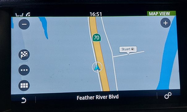 15-19 JAGUAR F-PACE F-TYPE XE XF LAND ROVER DISCOVERY EVOQUE - NAVIGATION SCREEN
