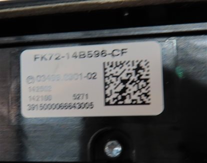 Thumbnail 9: 15-16 LAND ROVER DISCOVERY SPORT L550 FRONT AC HEATER SEAT CLIMATE CONTROL PANEL