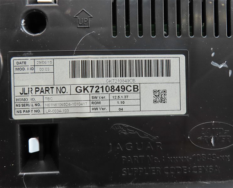 Thumbnail 17: 16 DISCOVERY SPORT L550 2.0L SPEEDOMETER BODY ECM ECU ENGINE MODULE & KEY SET