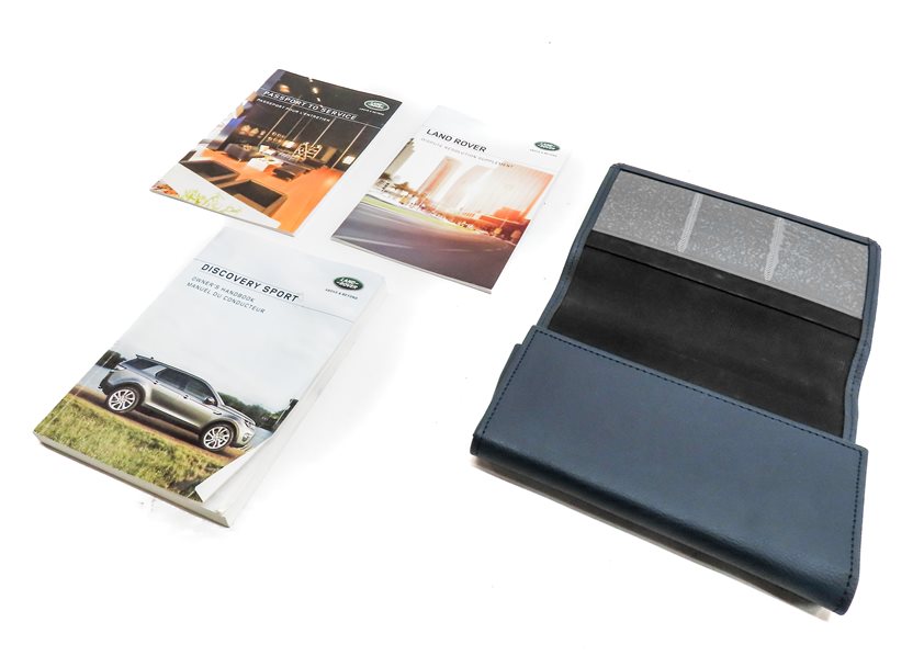 2016 LAND ROVER DISCOVERY SPORT (L550) 2.0L ENGINE OWNER'S MANUAL BOOKLET SET