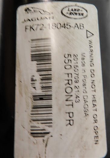 Thumbnail 8: 15-19 ROVER DISCOVERY SPORT L550 FRONT LEFT RIGHT SUSPENSION SHOCK STRUT SET 2