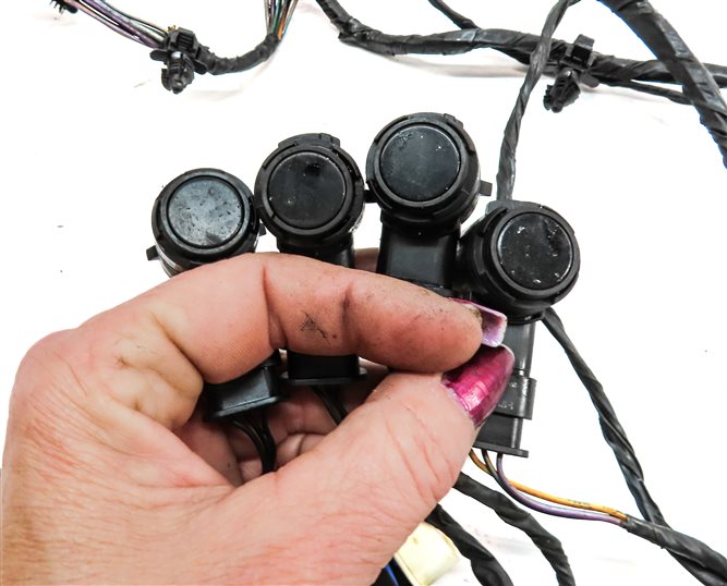 Thumbnail 4: 16 DISCOVERY SPORT L550 FRONT PARK ASSIST PDC DISTANCE CONTROL SENSOR SET/4