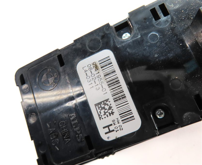 Thumbnail 7: 10-19 BMW 5 6 M5 M6 (F06 F10 F12 F13) LEFT DRIVER PFOLD WINDOW SWITCH w/ SHADE