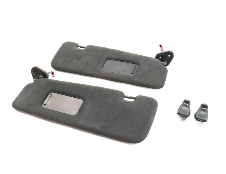 12-19 BMW 640i 650i M6 F06 F12 LEFT/RIGHT SUNVISOR SET (Black)