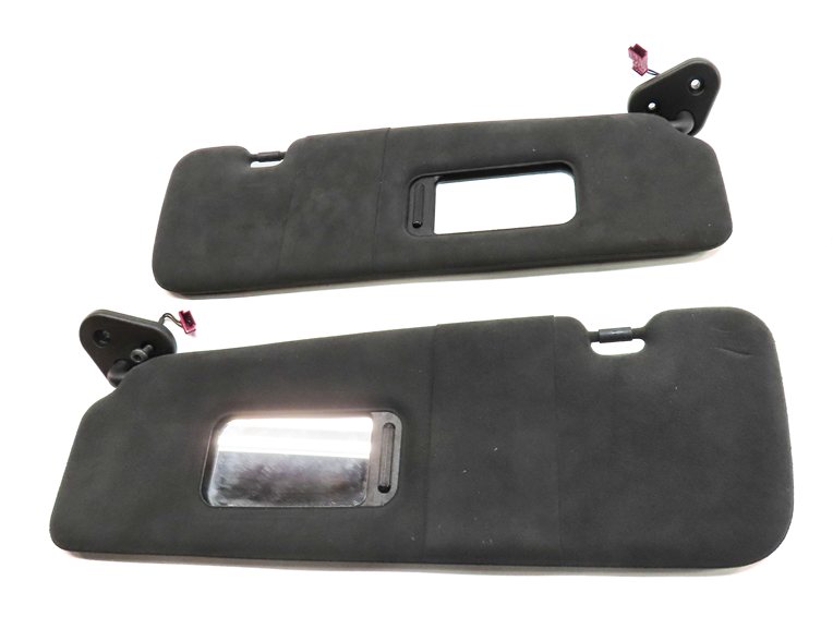 Thumbnail 4: 12-19 BMW 640i 650i M6 F06 F12 LEFT/RIGHT SUNVISOR SET (Black)