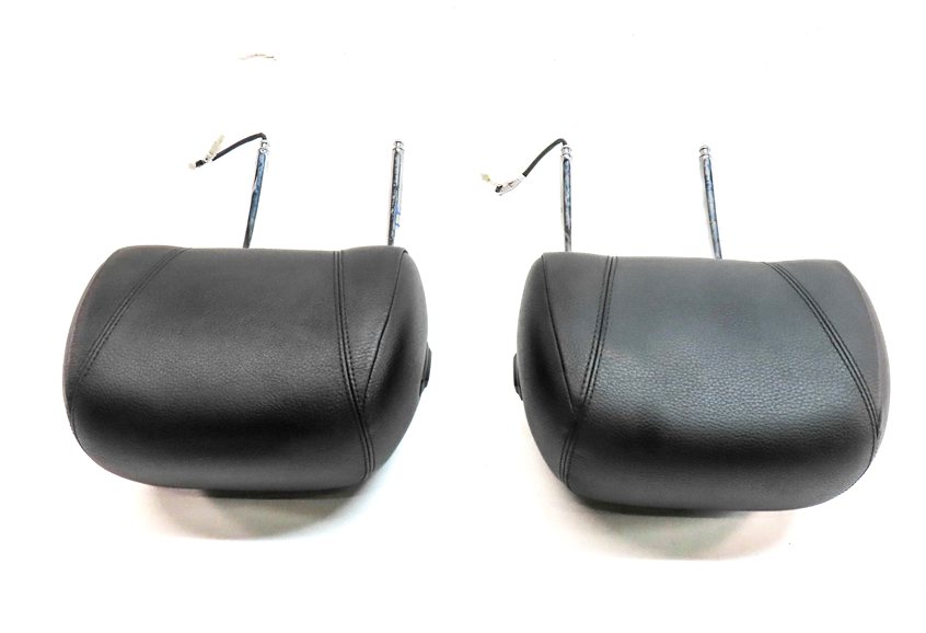 Thumbnail 5: 12-19 BMW 640i 650i M6 F06 F12 F13 FRONT LEFT & RIGHT SEAT HEADREST SET/2(Black)