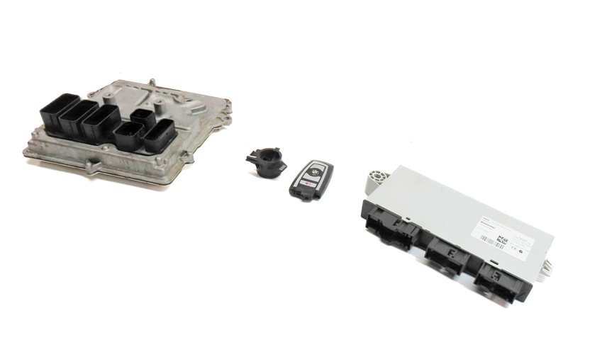 2014 BMW 640XI GRAN COUPE (F06) 3.0L (N55) ECM BCM IGNTION CONTROL MODULE SET/4