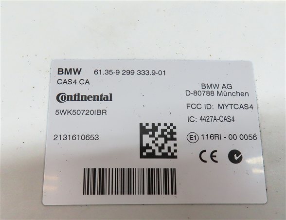 Thumbnail 7: 2014 BMW 640XI GRAN COUPE (F06) 3.0L (N55) ECM BCM IGNTION CONTROL MODULE SET/4