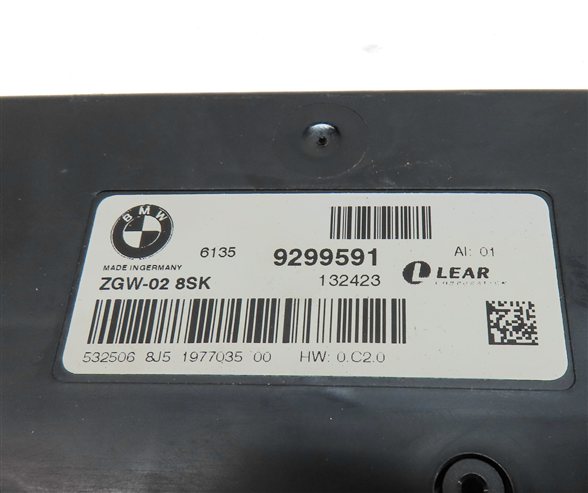 Thumbnail 3: 13-19 BMW 5 / 6 / 7 SERIES (F01 F02 F07 F10 F12) CENTRAL GATEWAY CONTROL MODULE