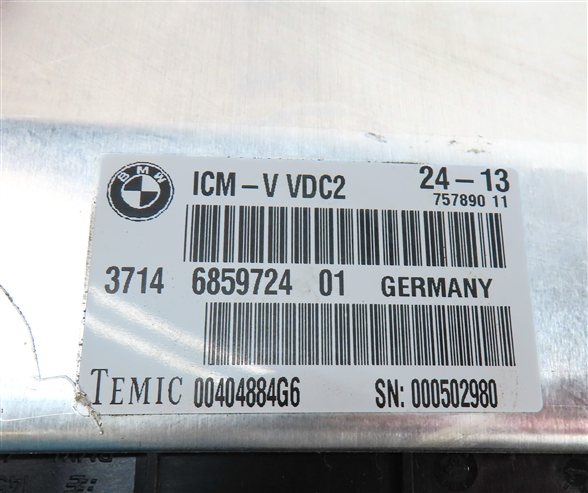 Thumbnail 3: 09-17 BMW 5 6 7 SERIES (F01 F02 F06 F12 F13 F10) VDC DYNAMIC SUSPENSION MODULE