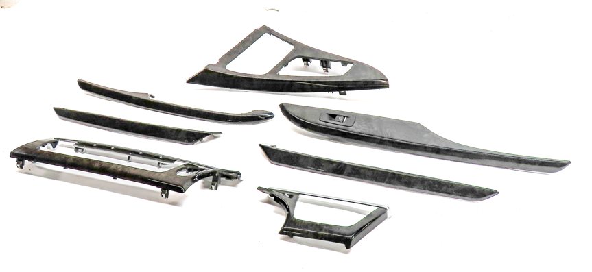 14 BMW 640XI GRAN COUPE F06 INTERIOR DASH CENTER CONSOLE DOOR TRIM SET/7(Poplar)