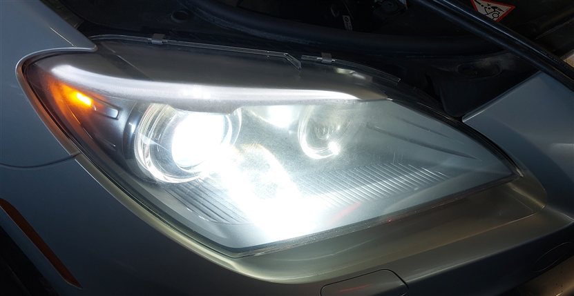 Thumbnail 2: 12-15 BMW 640i 650i ALPINA B6 M6 RIGHT PASSENGER ADAPTIVE XENON HEADLIGHT LAMP