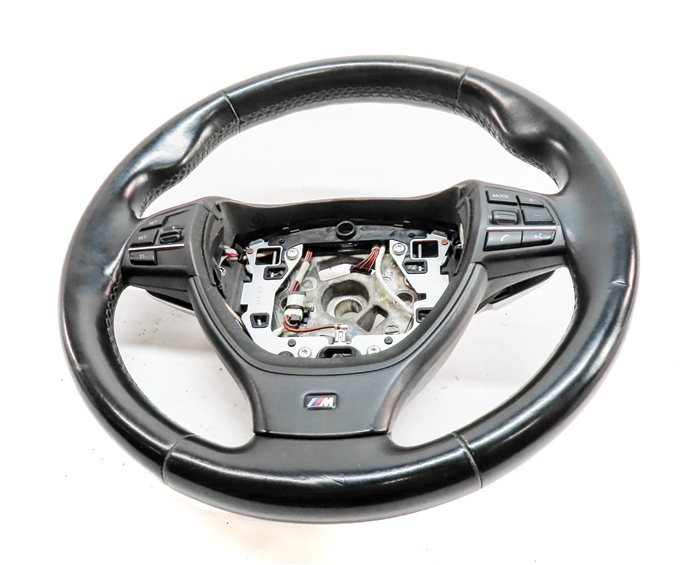 Thumbnail 2: 14-19 BMW 640i 650i DRIVER HEATED STEERING WHEEL w/PADDLE SHIFT & SWITCH (Black)