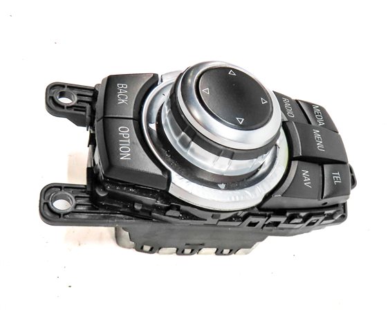 Thumbnail 4: 14-16 BMW 640i 650i M6 F06 iDRIVE MEDIA NAVIGATION RADIO PHONE CONTROL SWITCH