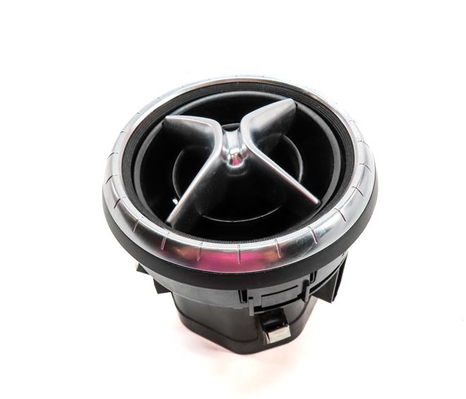 Thumbnail 2: 2014 MERCEDES CLA250 (C117) FRONT DASH HEAT AIR AC HVAC VENT (Black/Silver)