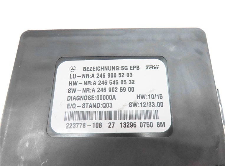 Thumbnail 10: 14-19 MERCEDES B250 CLA250 GL350 GL450 GL550 ML350 ML550 PARKING BRAKE MODULE