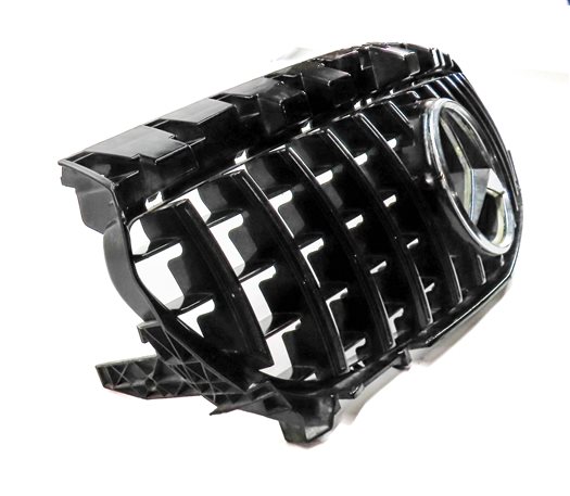 Thumbnail 4: 2014-2016 MERCEDES CLA250 C117 FRONT PRIMARY MAIN UPPER LOGO GRILLE w/ SPORT PKG