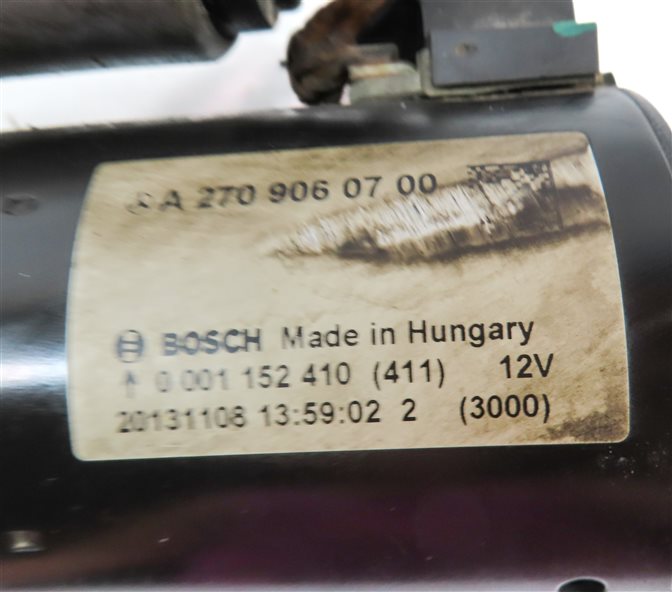 Thumbnail 7: 2013-2020 MERCEDES B250 CLA GLA CLASS (C117 W156 W246) ENGINE STARTER MOTOR