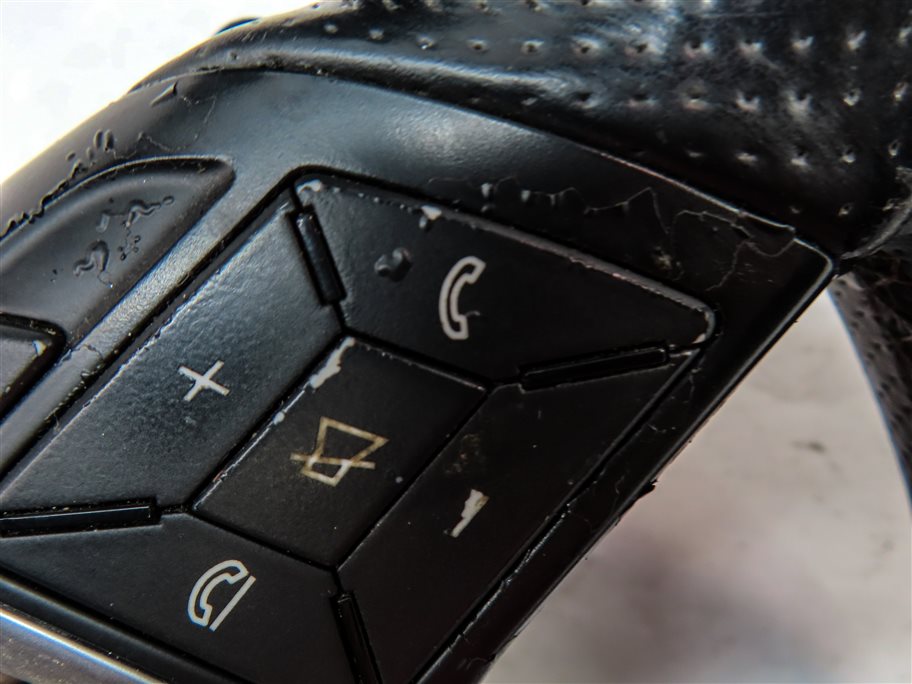 Thumbnail 11: MERCEDES 14 CLA250 15-17 B250E B ELECTRIC (C117) 3 SPOKE STEERING WHEEL (BLACK)