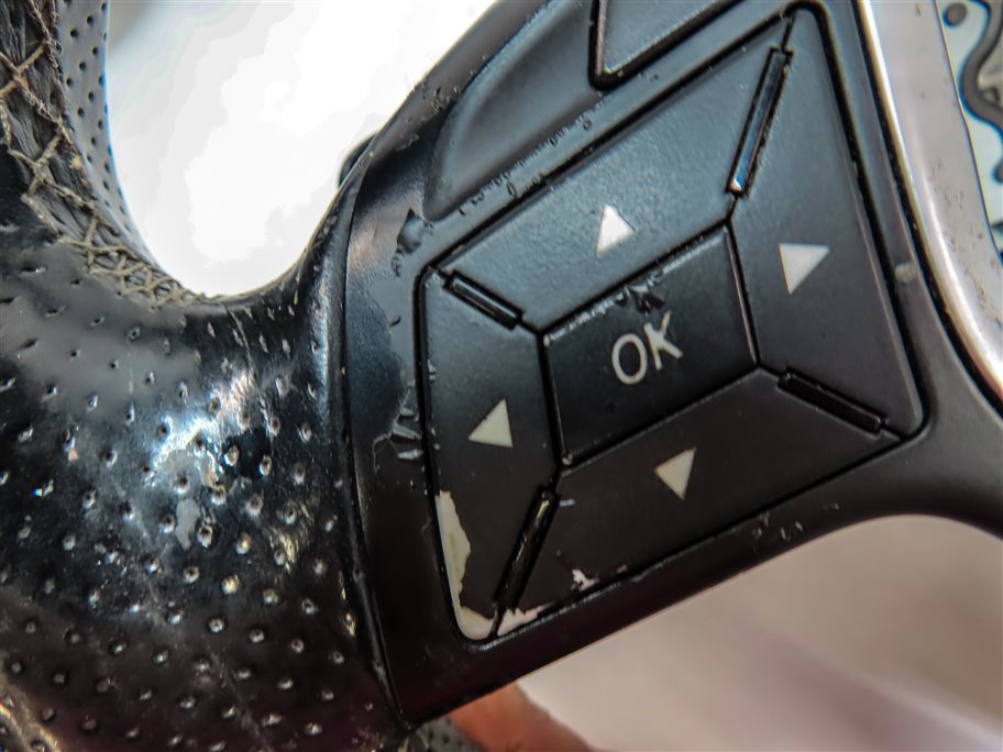 Thumbnail 12: MERCEDES 14 CLA250 15-17 B250E B ELECTRIC (C117) 3 SPOKE STEERING WHEEL (BLACK)