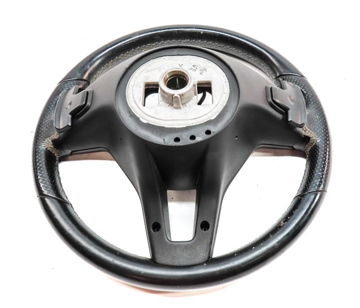 Thumbnail 5: MERCEDES 14 CLA250 15-17 B250E B ELECTRIC (C117) 3 SPOKE STEERING WHEEL (BLACK)