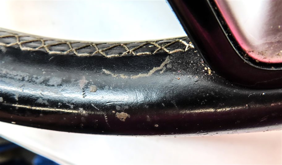 Thumbnail 9: MERCEDES 14 CLA250 15-17 B250E B ELECTRIC (C117) 3 SPOKE STEERING WHEEL (BLACK)
