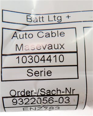 Thumbnail 6: 2015 BMW X5 (F15) 3.0T (N55) ENGINE POSITIVE BATTERY TERMINAL CABLE WIRE