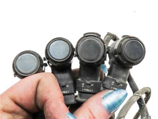 Thumbnail 5: 2015 BMW X5 (F15) REAR PARK ASSIST PDC DISTANCE CONTROL SENSOR SET/4 (Grey)