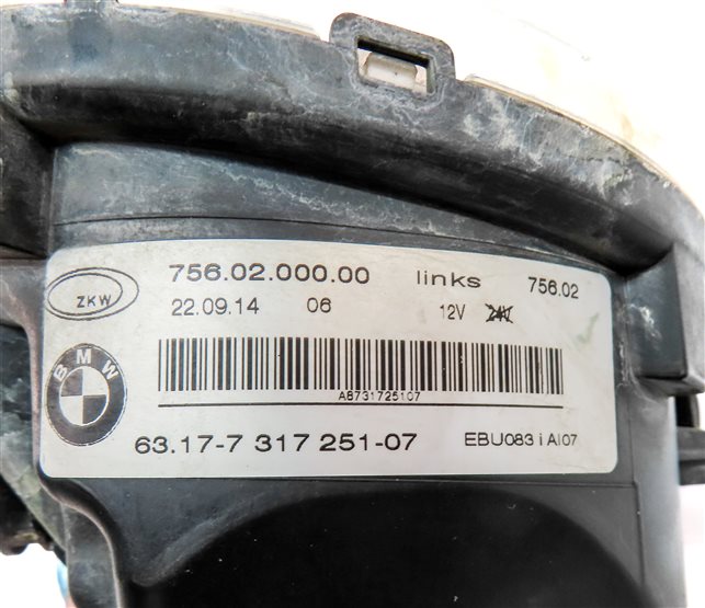 Thumbnail 6: 14-19 BMW X3 X4 X5 X6 X5M X6M ///M (F15 F16 F25 F26 F85 F86) LEFT - LED FOGLIGHT