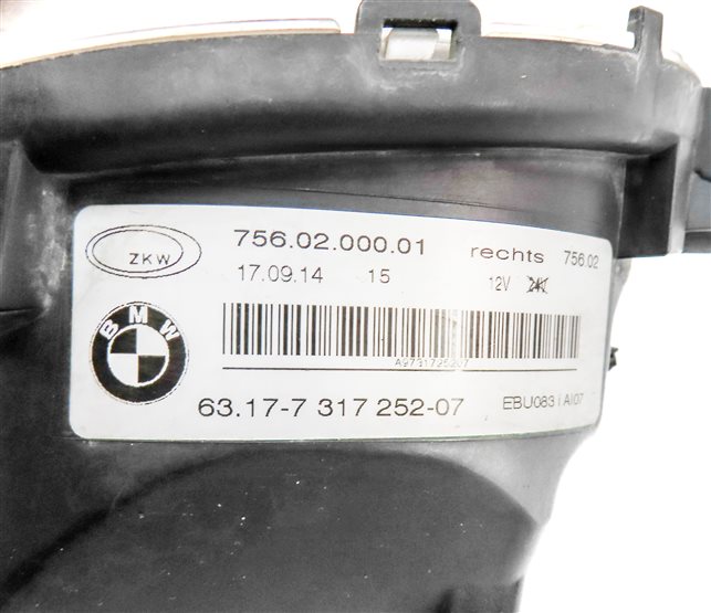 Thumbnail 6: 14-19 BMW X3 X4 X5 X6 (F15 F16 F25 F26 F85 F86) RIGHT LED FOGLIGHT LIGHT LAMP
