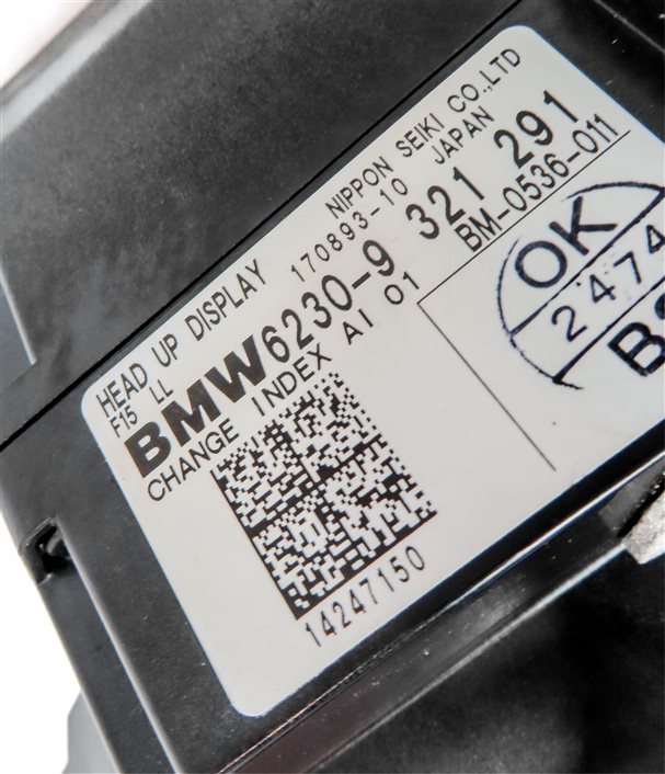 Thumbnail 8: 2014-2018 BMW X5 X5M ///M (F15 F85) HEADS UP DISPLAY PROJECTOR