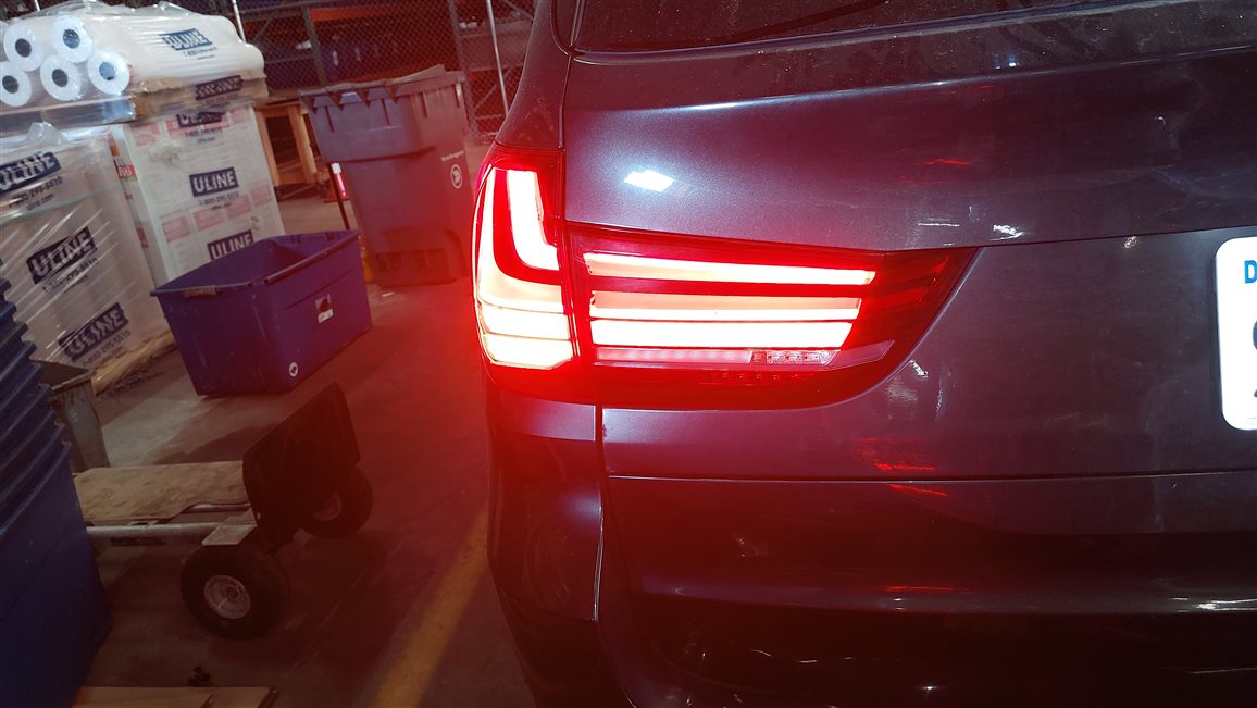 Thumbnail 2: 2014-2018 BMW X5 X5M ///M (F15 F85) LEFT DRIVER REAR TAILLIGHT BRAKE LIGHT LAMP