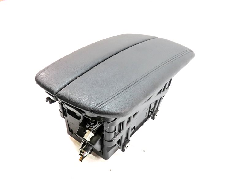 14-18 BMW X5 F15 FRONT CENTER CONSOLE STORAGE BIN w/ ARMREST LID (Black)