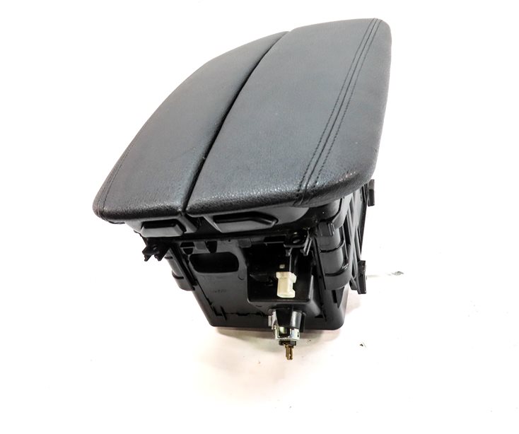 Thumbnail 2: 14-18 BMW X5 F15 FRONT CENTER CONSOLE STORAGE BIN w/ ARMREST LID (Black)
