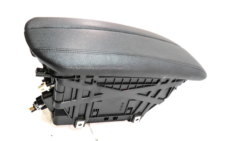 Thumbnail 3: 14-18 BMW X5 F15 FRONT CENTER CONSOLE STORAGE BIN w/ ARMREST LID (Black)