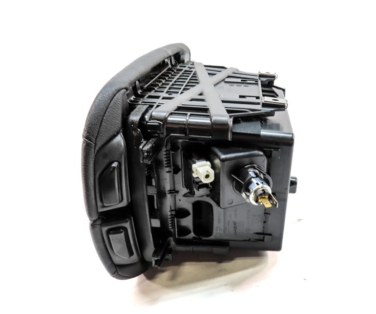 Thumbnail 7: 14-18 BMW X5 F15 FRONT CENTER CONSOLE STORAGE BIN w/ ARMREST LID (Black)