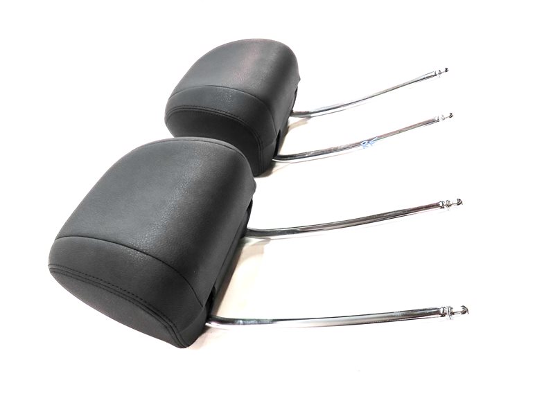 Thumbnail 4: 14-18 BMW X5 F15 FRONT LEFT DRIVER & RIGHT PASSENGER SEAT HEADREST SET/2 (Black)