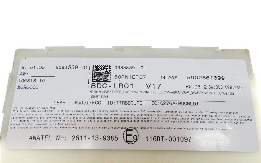 Thumbnail 12: 2015 BMW X5 (F15) 3.0T (N55) ENGINE ECM ECU BCM IGNITION MODULE KEY SET/5